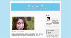 Desktop Screenshot of cosmeticsf.com